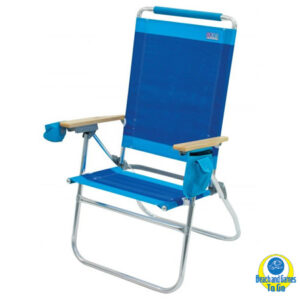 Hi-Boy Beach Chair (17.5" H) 7-Position - Image 2